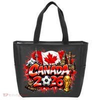 CANADA North America Soccer Tournament 2026 Tote Bag thumb 0
