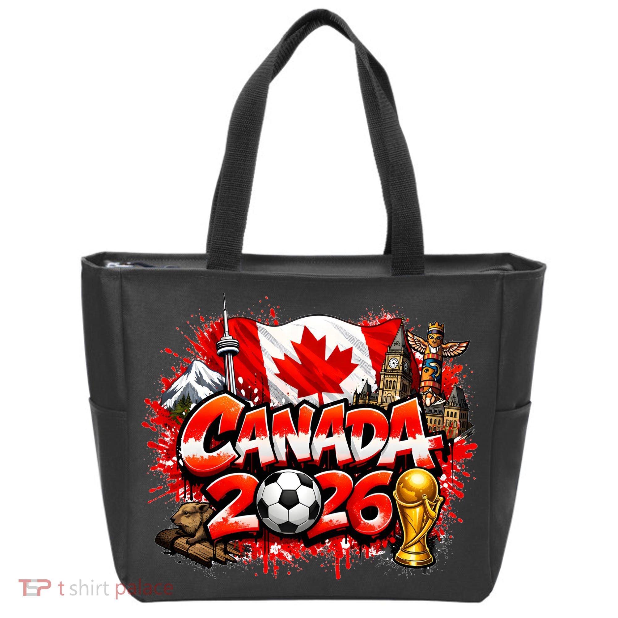CANADA North America Soccer Tournament 2026 Tote Bag