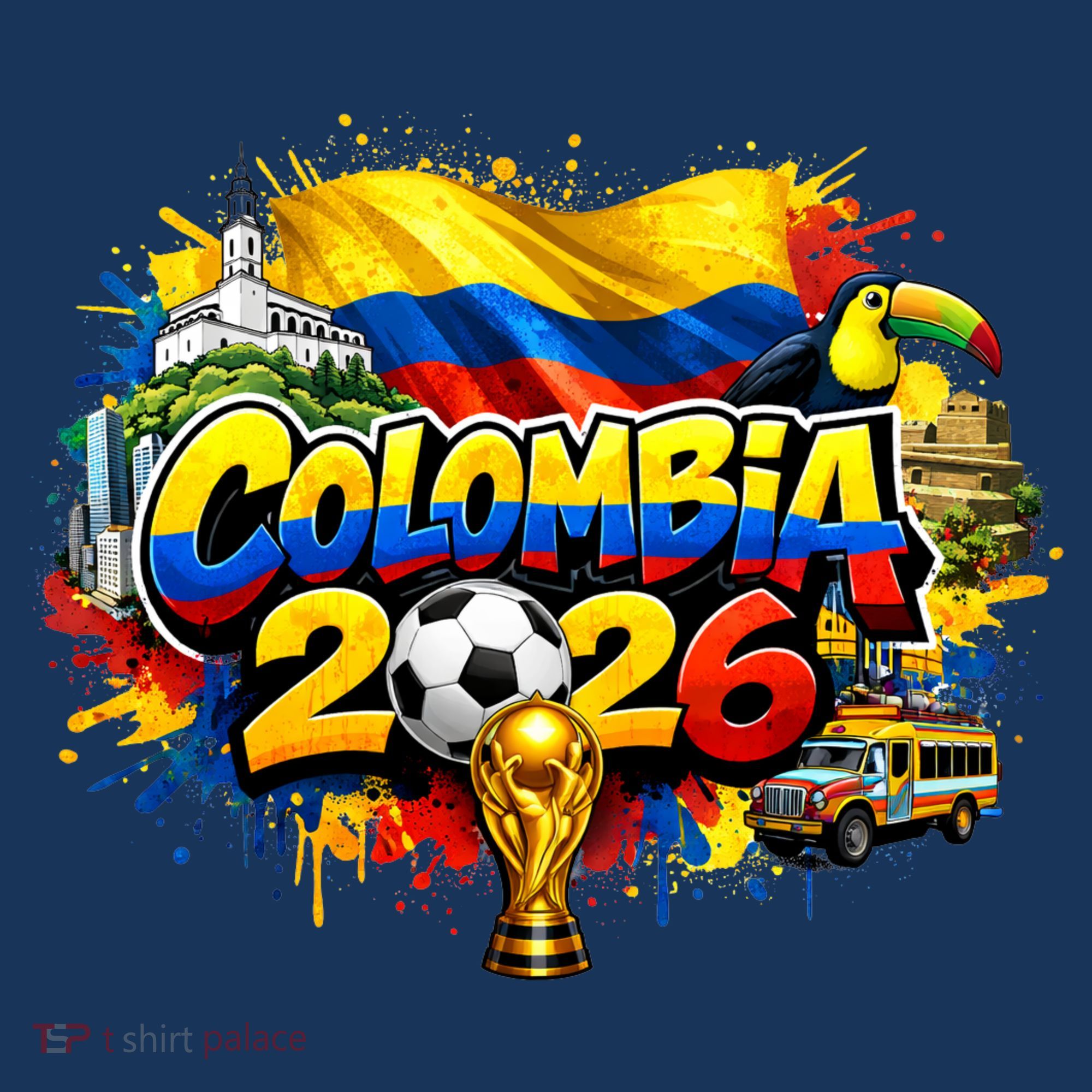 COLOMBIA North America Soccer Tournament 2026 Sweatshirt
