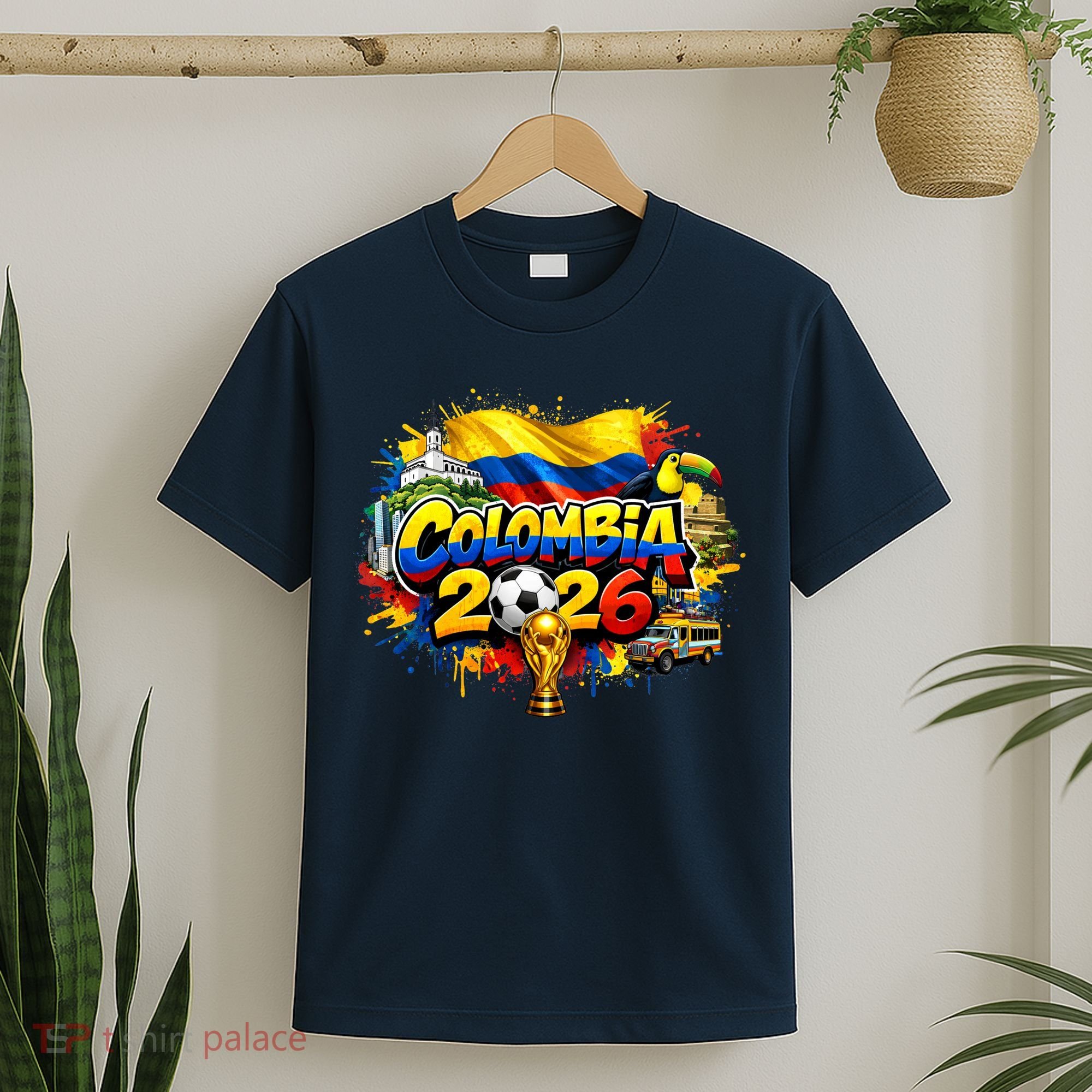 COLOMBIA North America Soccer Tournament 2026 T-Shirt