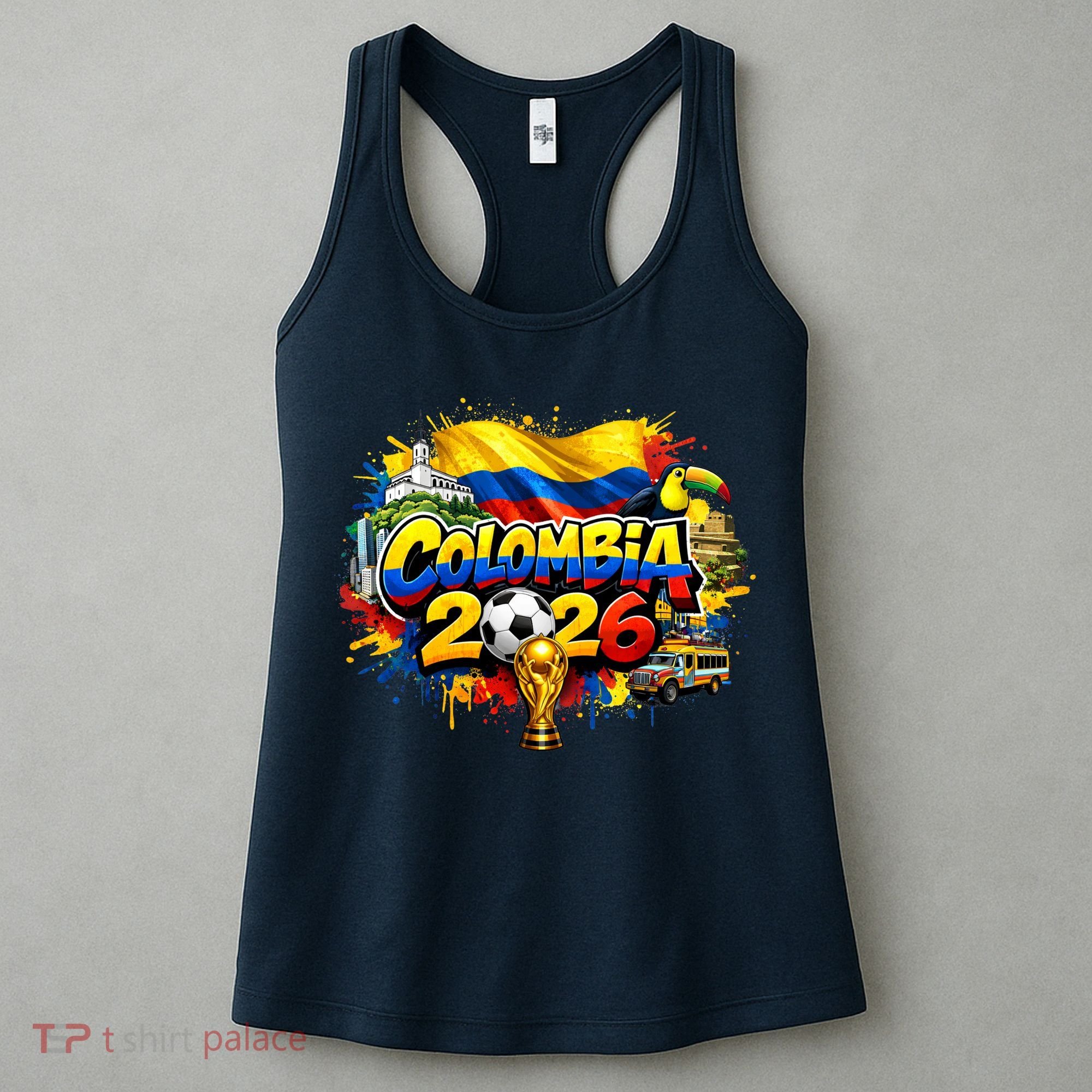 COLOMBIA North America Soccer Tournament 2026 Women's Tank Top