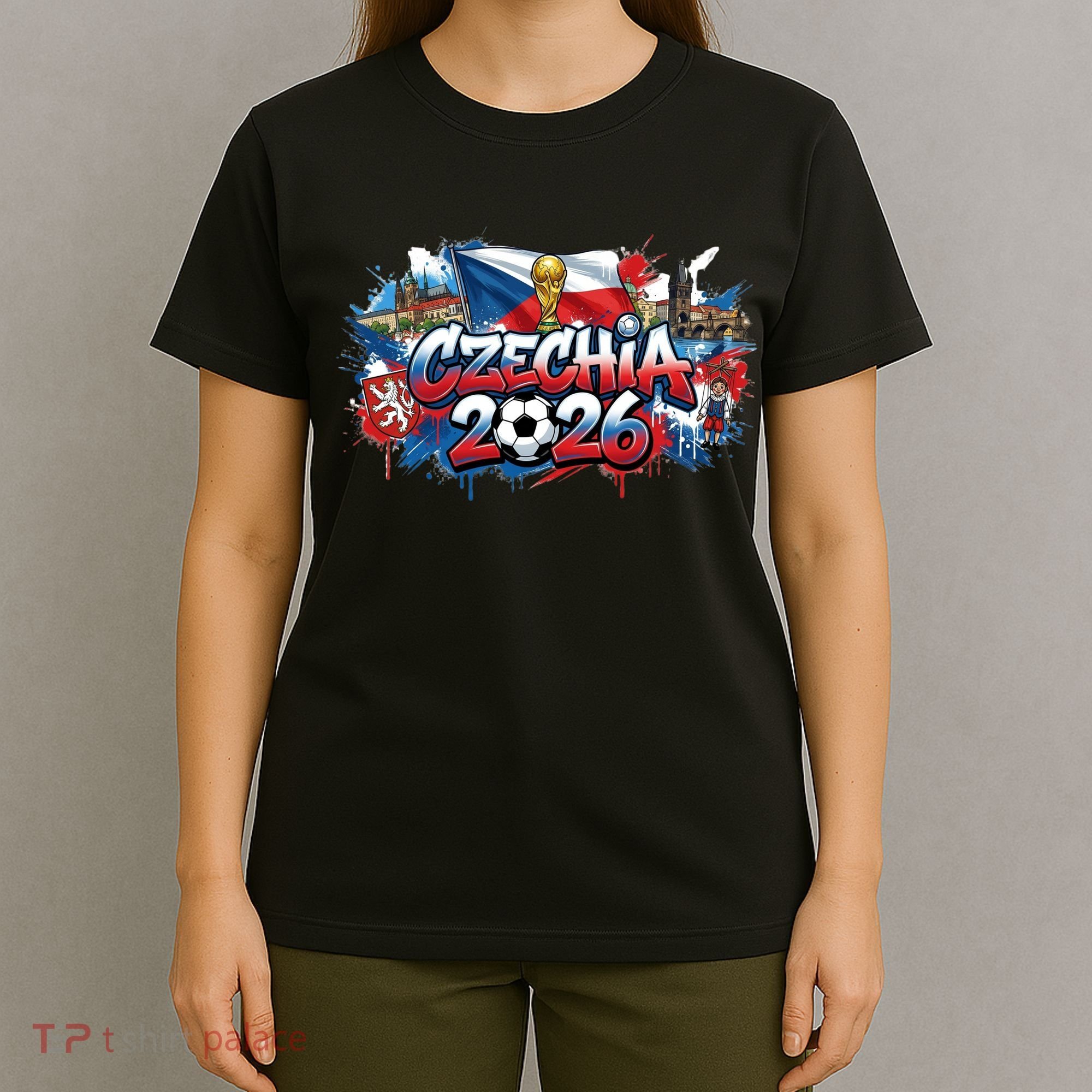 CZECHIA North America Soccer Tournament 2026 T-Shirt