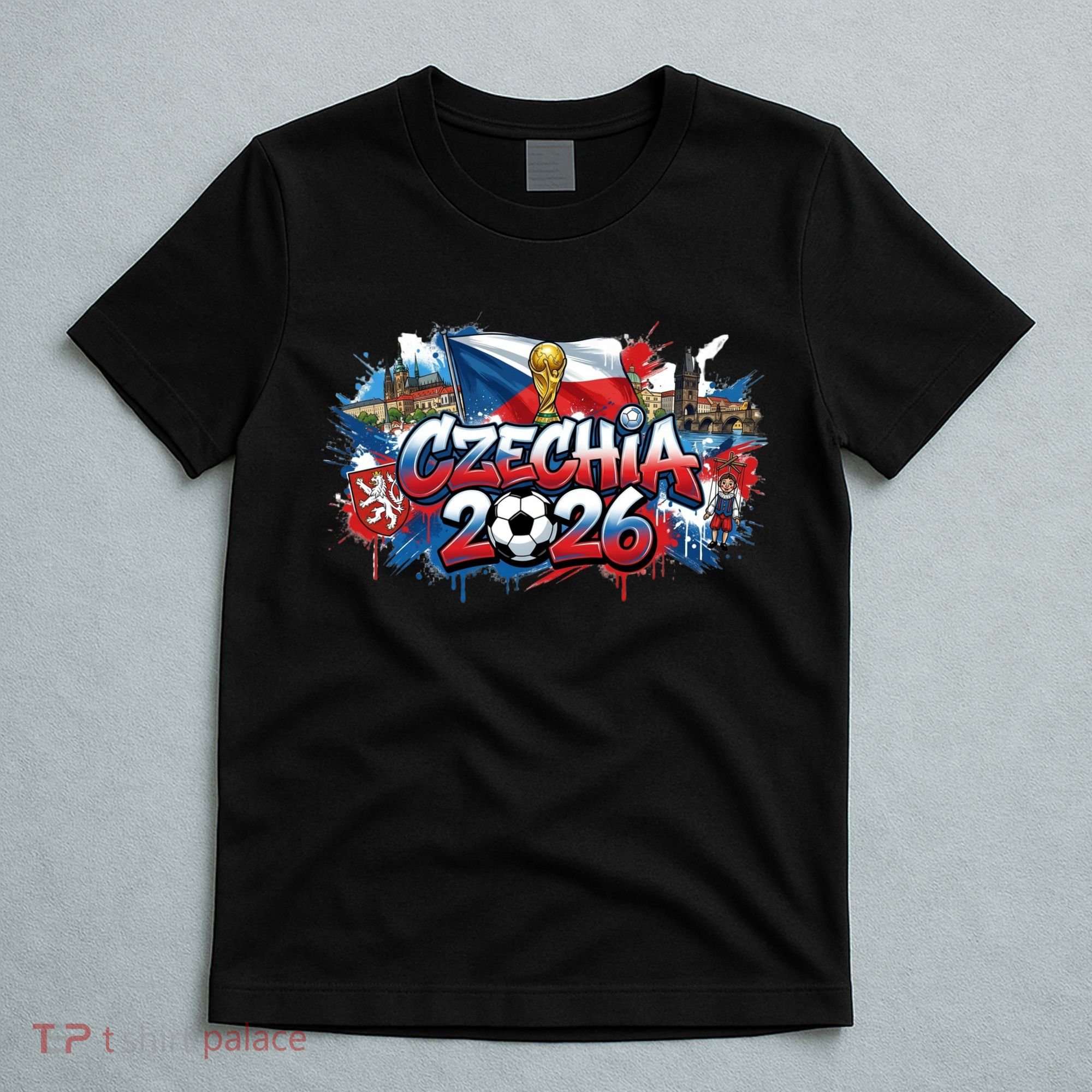 CZECHIA North America Soccer Tournament 2026 T-Shirt