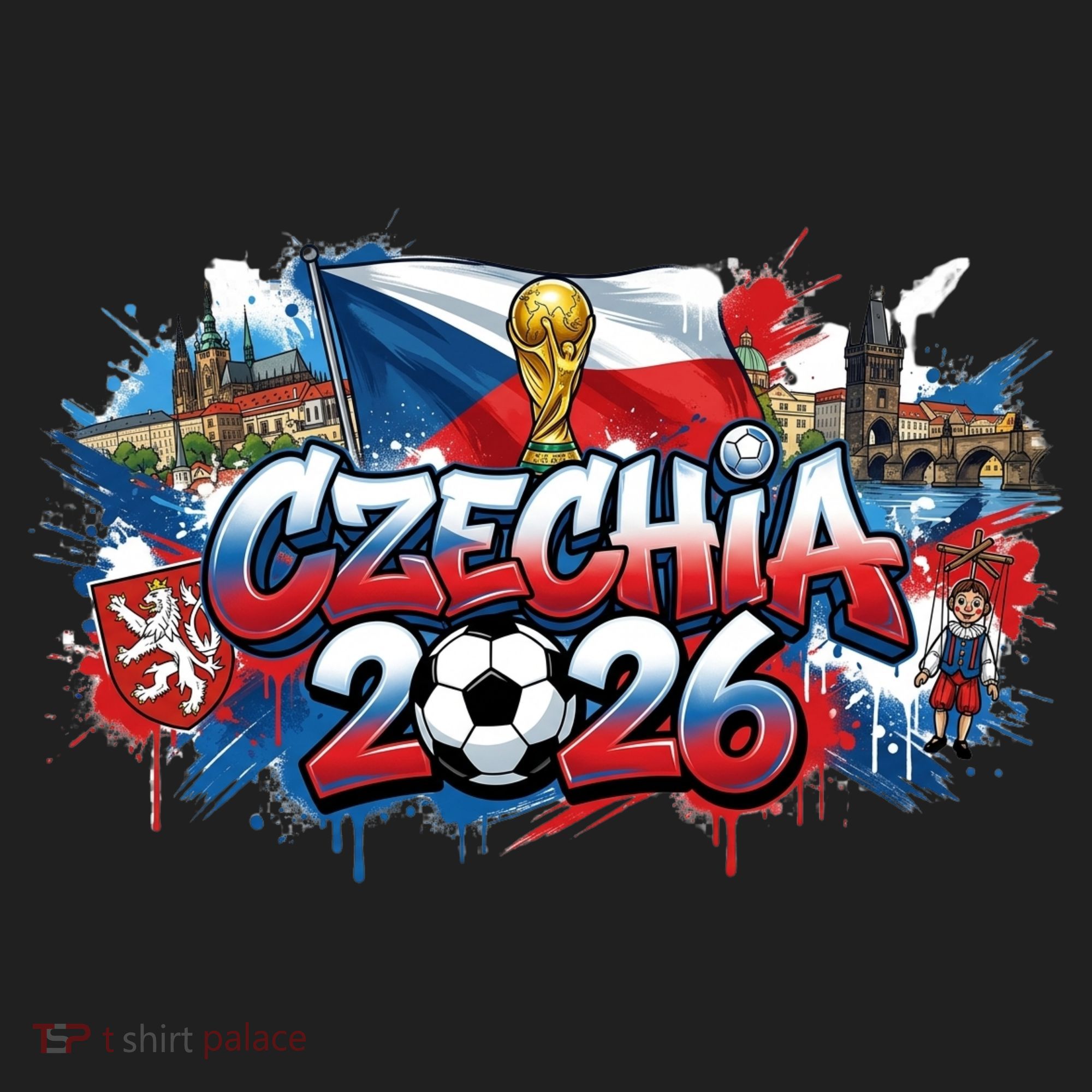 CZECHIA North America Soccer Tournament 2026 Beanie
