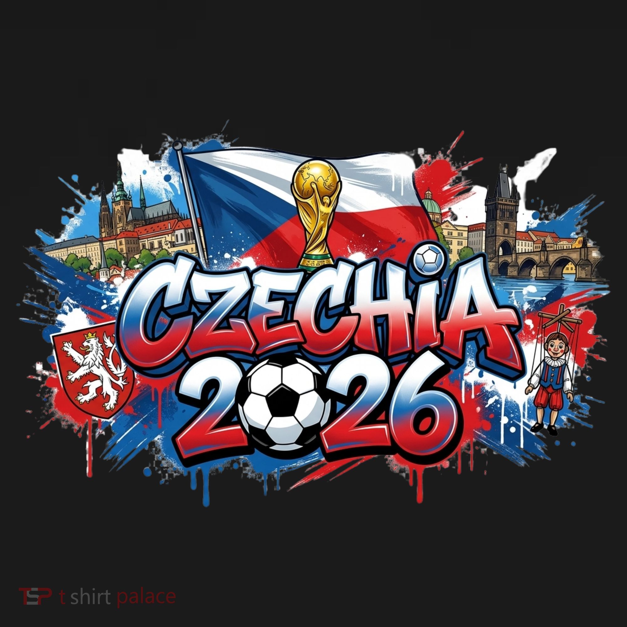 CZECHIA North America Soccer Tournament 2026 Women's Hoodie