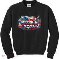 CZECHIA North America Soccer Tournament 2026 Kids Sweatshirt thumb 0
