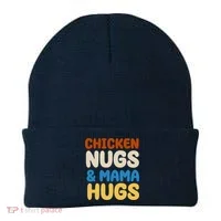 Chicken Nugs And Mama Hugs Beanie thumb 0