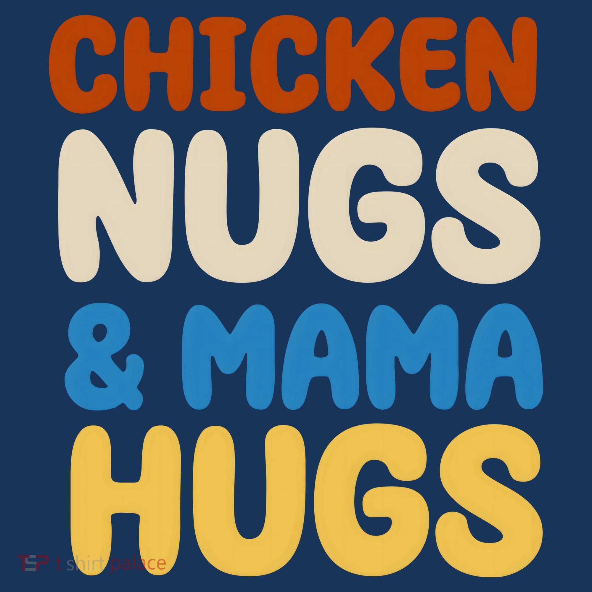 Chicken Nugs And Mama Hugs Women's Long Sleeve Shirt