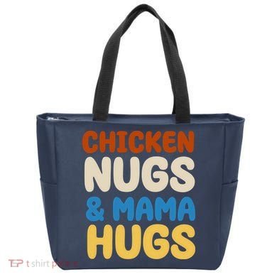 Chicken Nugs And Mama Hugs Tote Bag