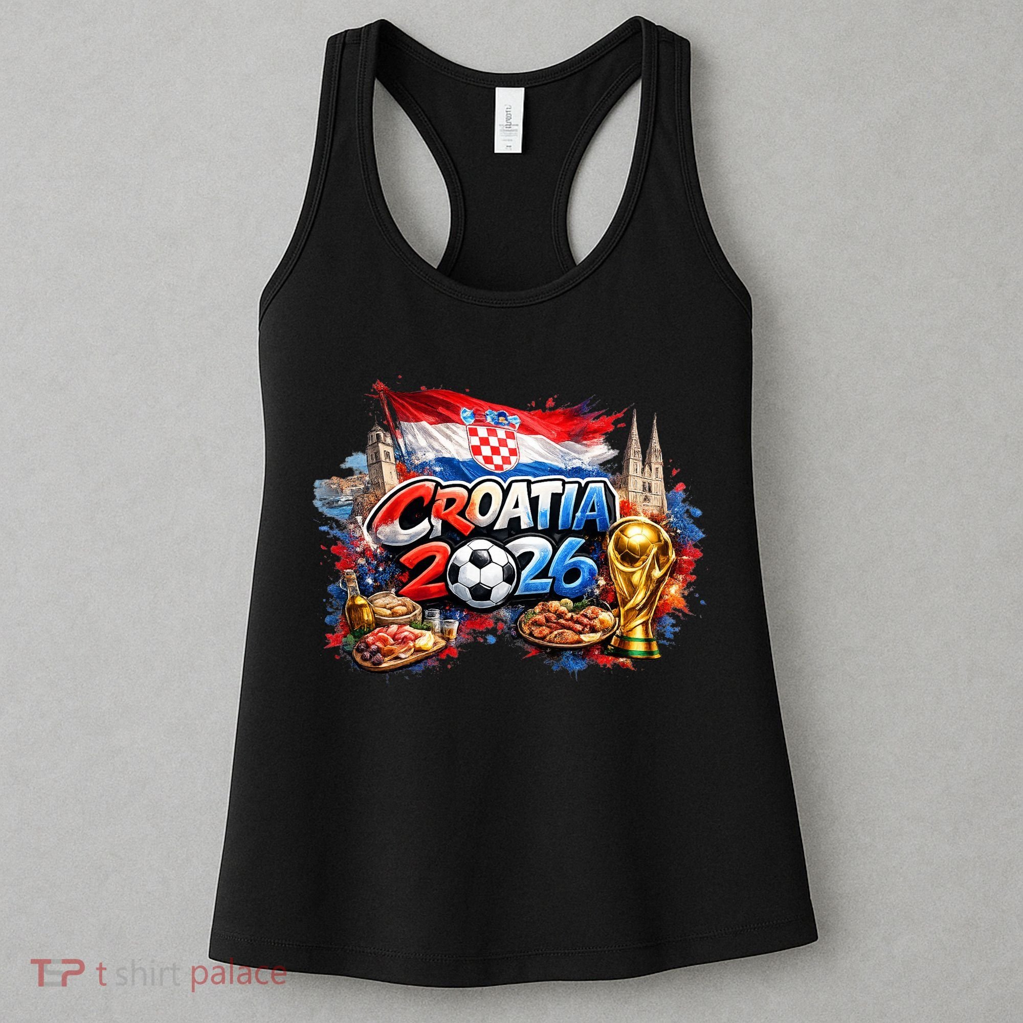 CROITIA North America Soccer Tournament 2026 Women's Tank Top