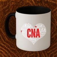 Certified Nursing Assistant Cna Heart Healthcare Profession Cool Gift Coffee Mug thumb 2
