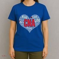 Certified Nursing Assistant Cna Heart Healthcare Profession Cool Gift T-Shirt thumb 4