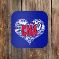 Certified Nursing Assistant Cna Heart Healthcare Profession Cool Gift Coaster thumb 0
