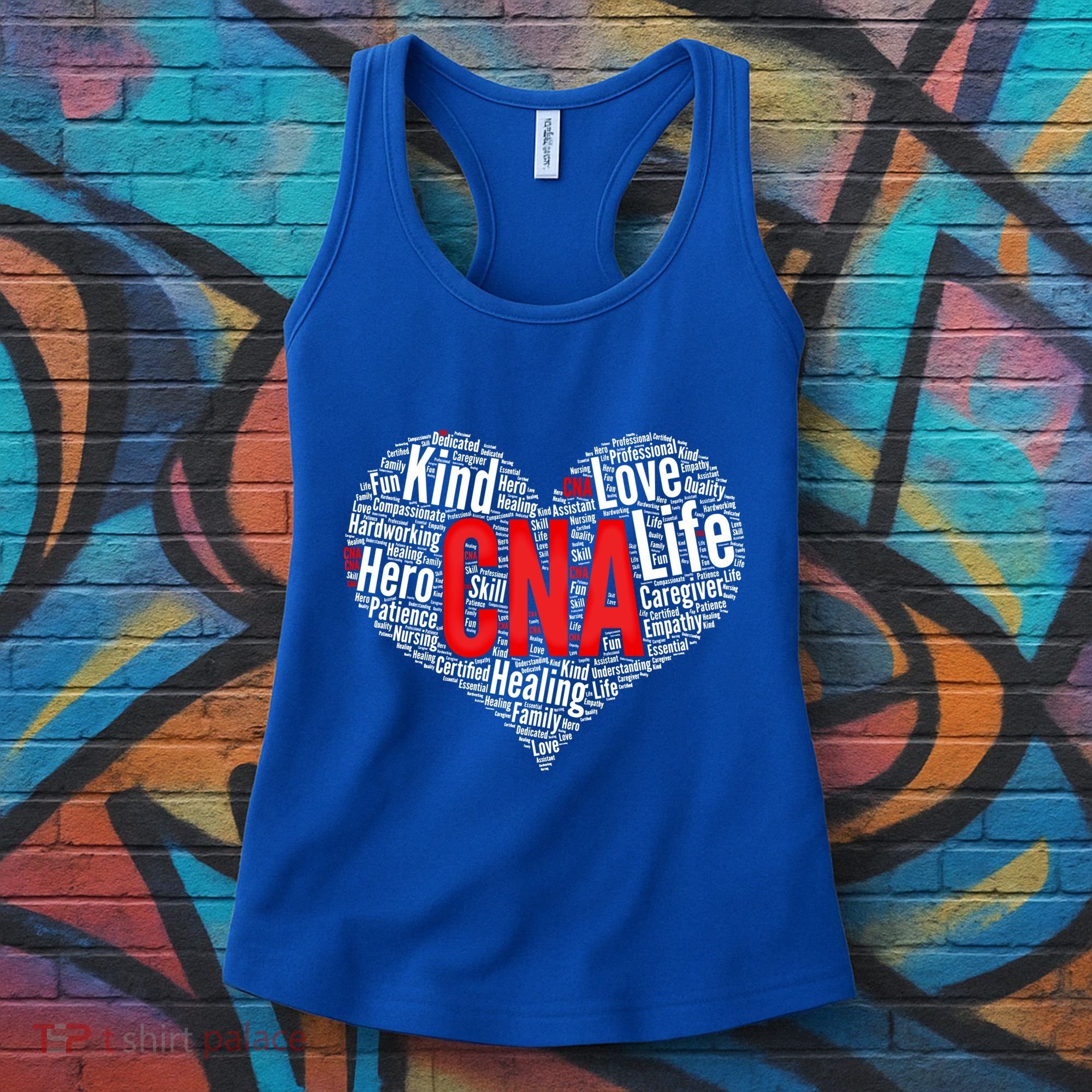 Certified Nursing Assistant Cna Heart Healthcare Profession Cool Gift Women's Tank Top