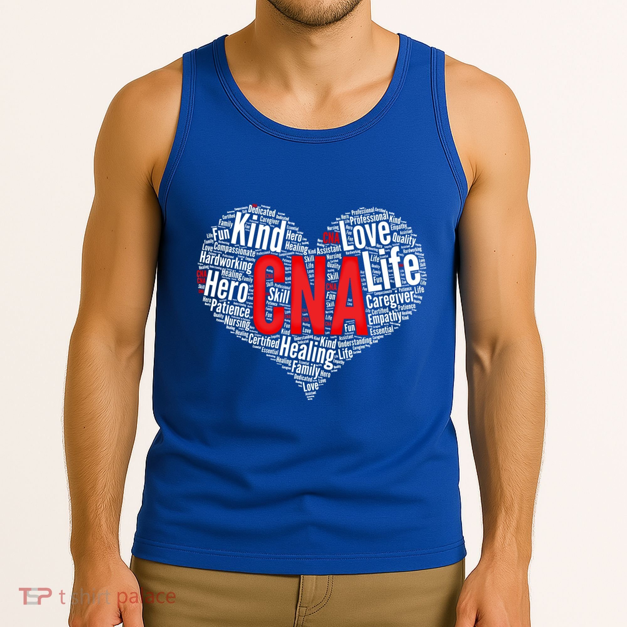 Certified Nursing Assistant Cna Heart Healthcare Profession Cool Gift Tank Top