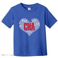 Certified Nursing Assistant Cna Heart Healthcare Profession Cool Gift Toddler T-Shirt thumb 0