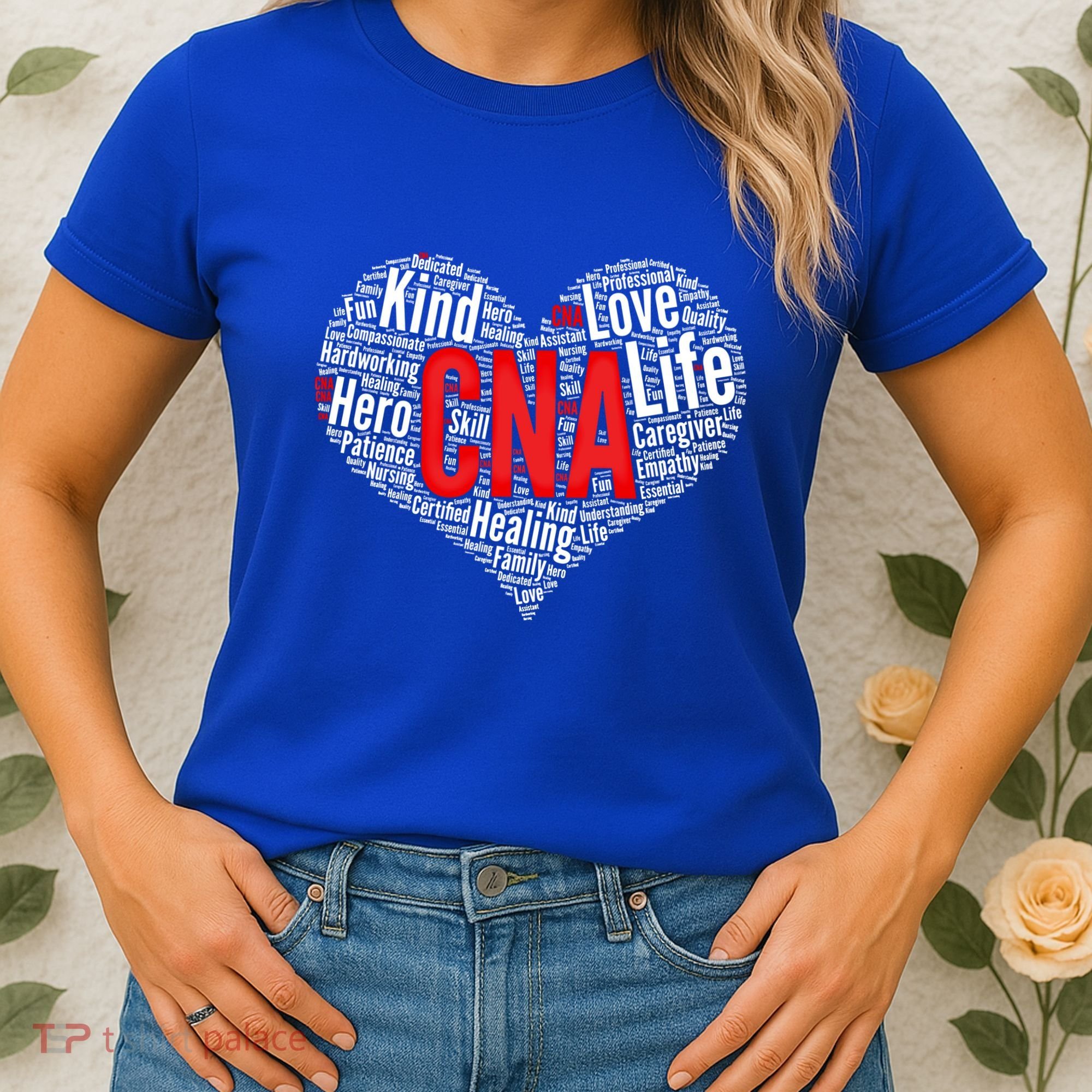 Certified Nursing Assistant Cna Heart Healthcare Profession Cool Gift Women's T-Shirt