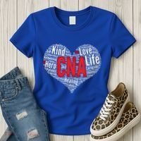 Certified Nursing Assistant Cna Heart Healthcare Profession Cool Gift Women's T-Shirt thumb 3
