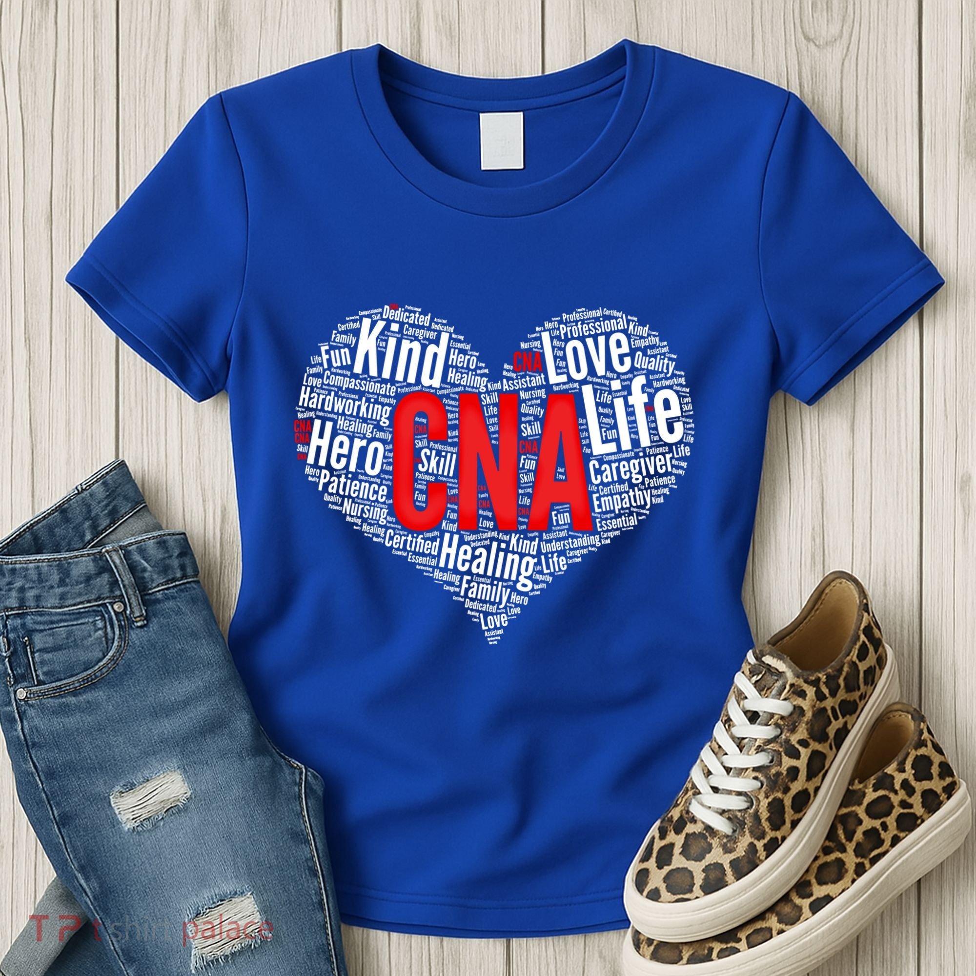 Certified Nursing Assistant Cna Heart Healthcare Profession Cool Gift Women's T-Shirt