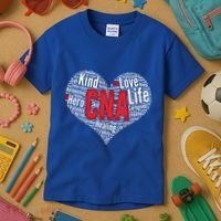 Certified Nursing Assistant Cna Heart Healthcare Profession Cool Gift Kids T-Shirt thumb 3