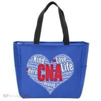 Certified Nursing Assistant Cna Heart Healthcare Profession Cool Gift Tote Bag thumb 0