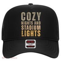 Cozy Nights And Stadium Lights Football Hat thumb 0