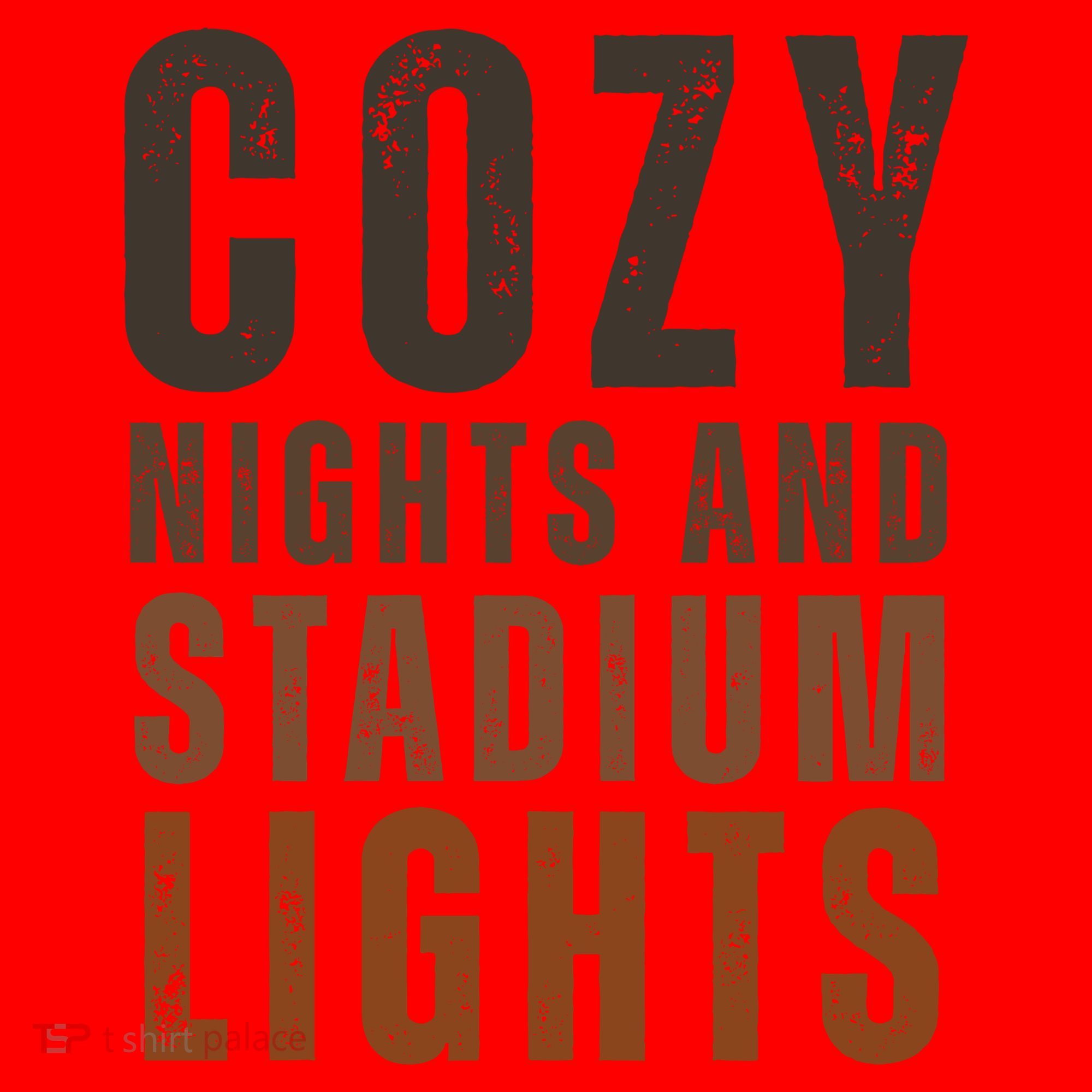 Cozy Nights And Stadium Lights Football Santa Hat