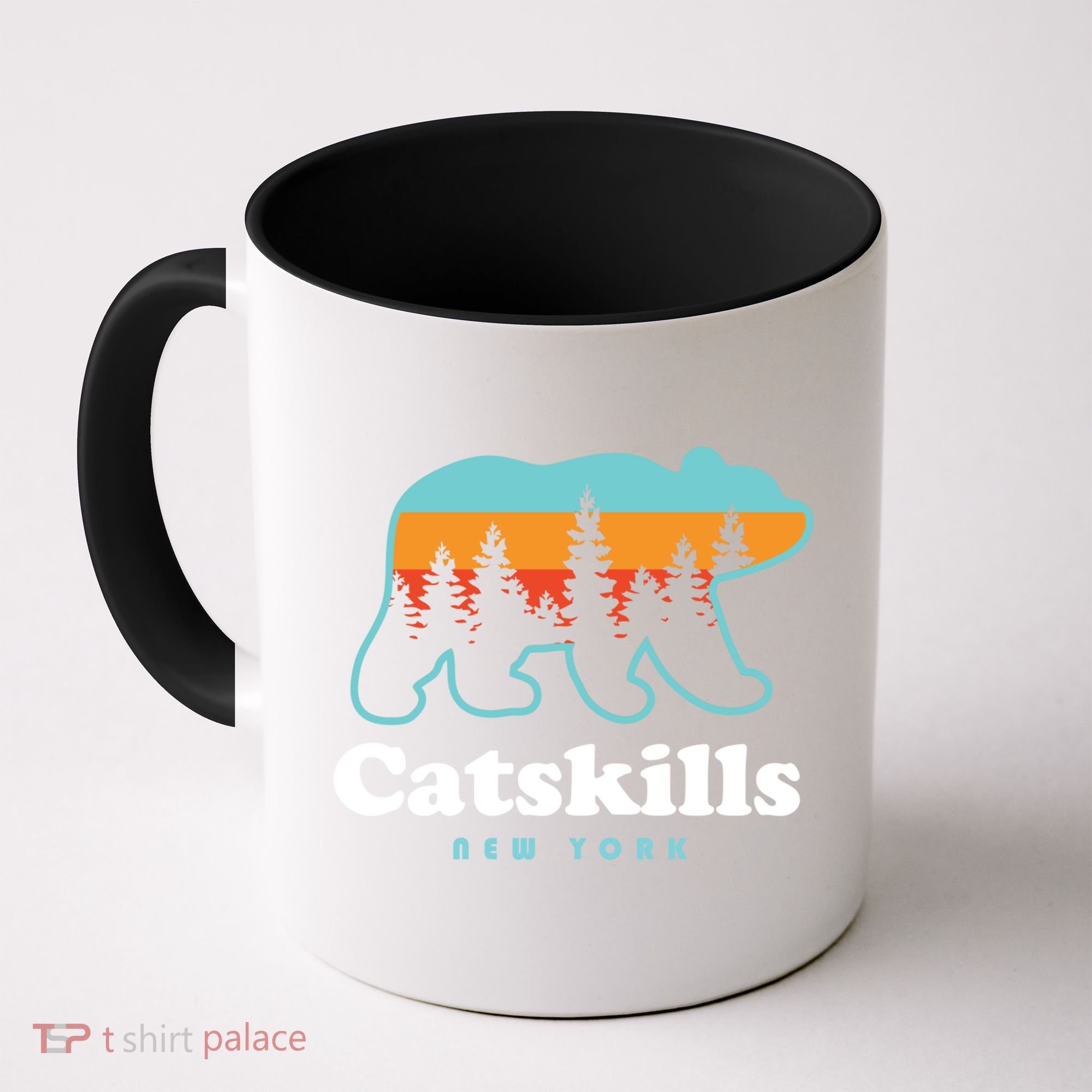 Catskills Ny Bear Mountains Camping Hiking New York Gift Coffee Mug