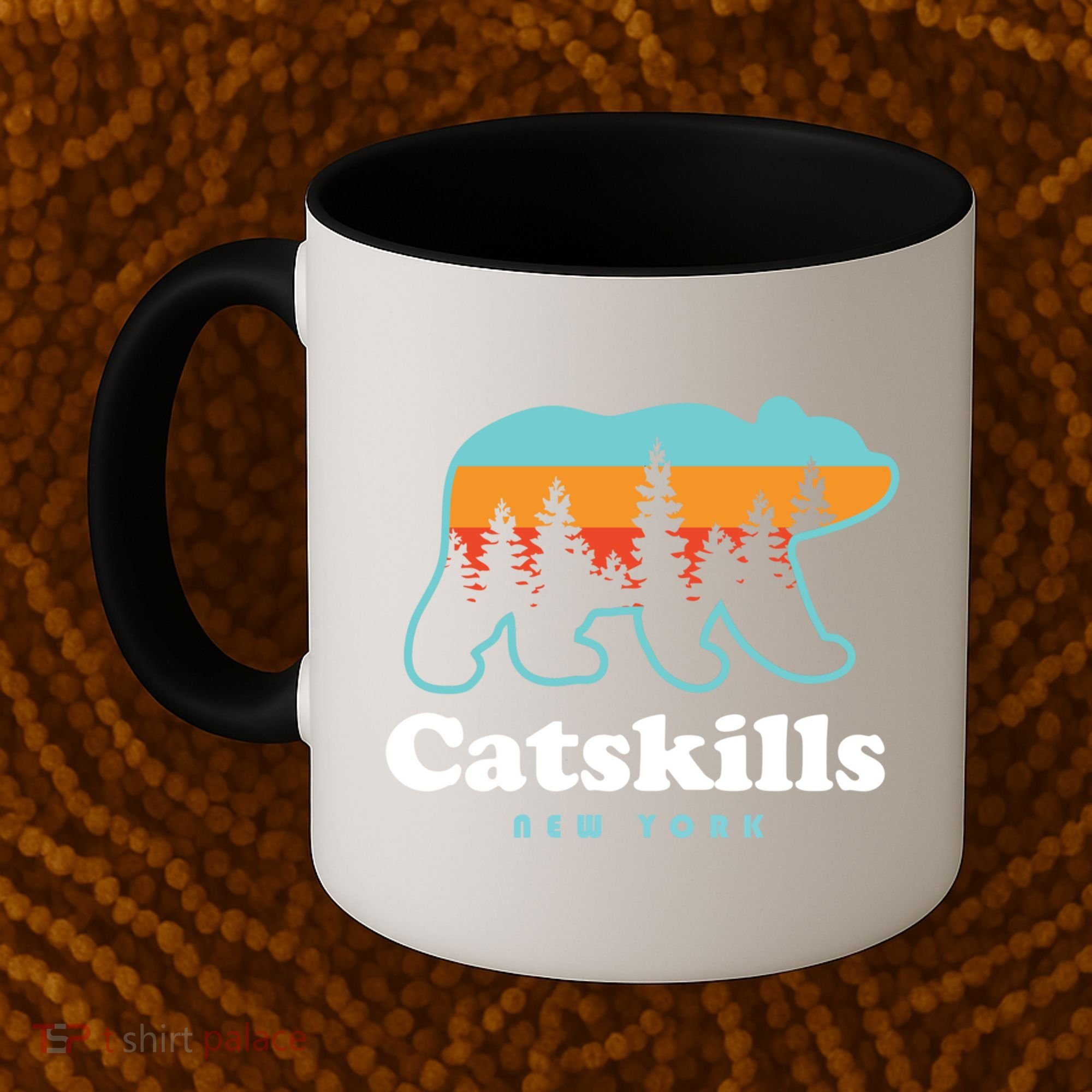 Catskills Ny Bear Mountains Camping Hiking New York Gift Coffee Mug