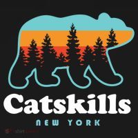 Catskills Ny Bear Mountains Camping Hiking New York Gift Women's Hoodie thumb 2