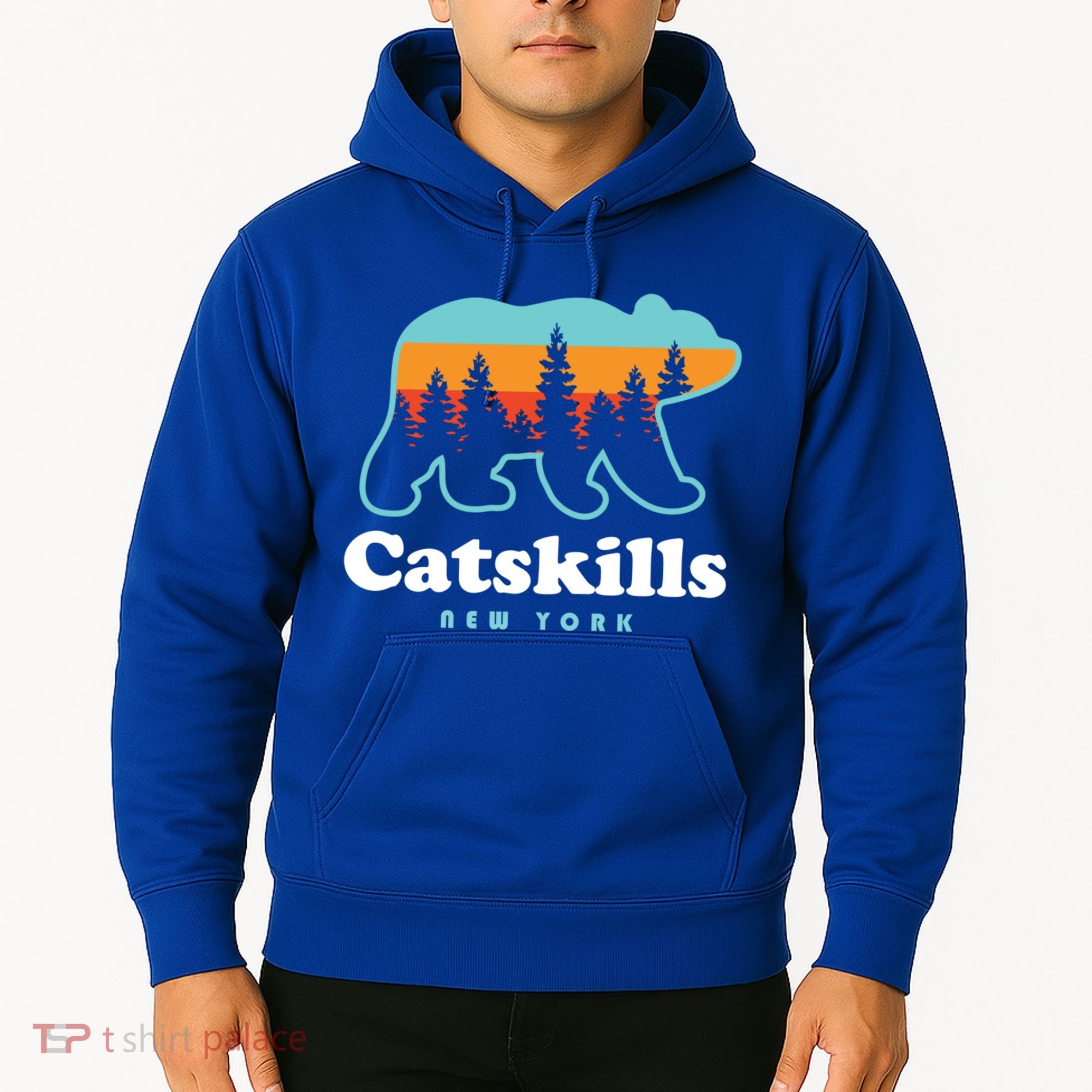 Catskills Ny Bear Mountains Camping Hiking New York Gift Hoodie