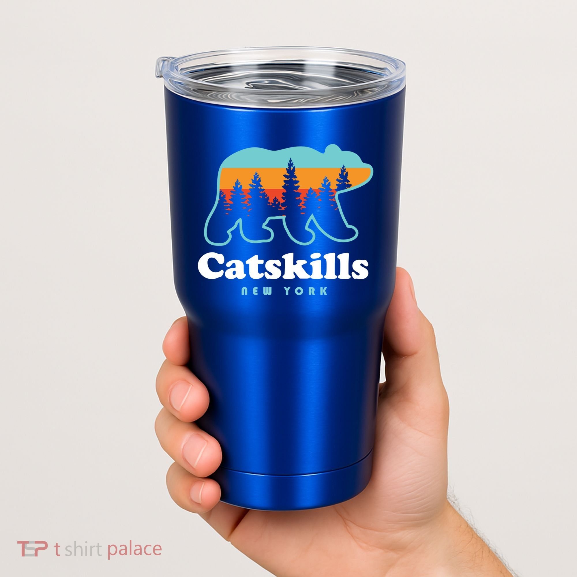 Catskills Ny Bear Mountains Camping Hiking New York Gift Tumbler