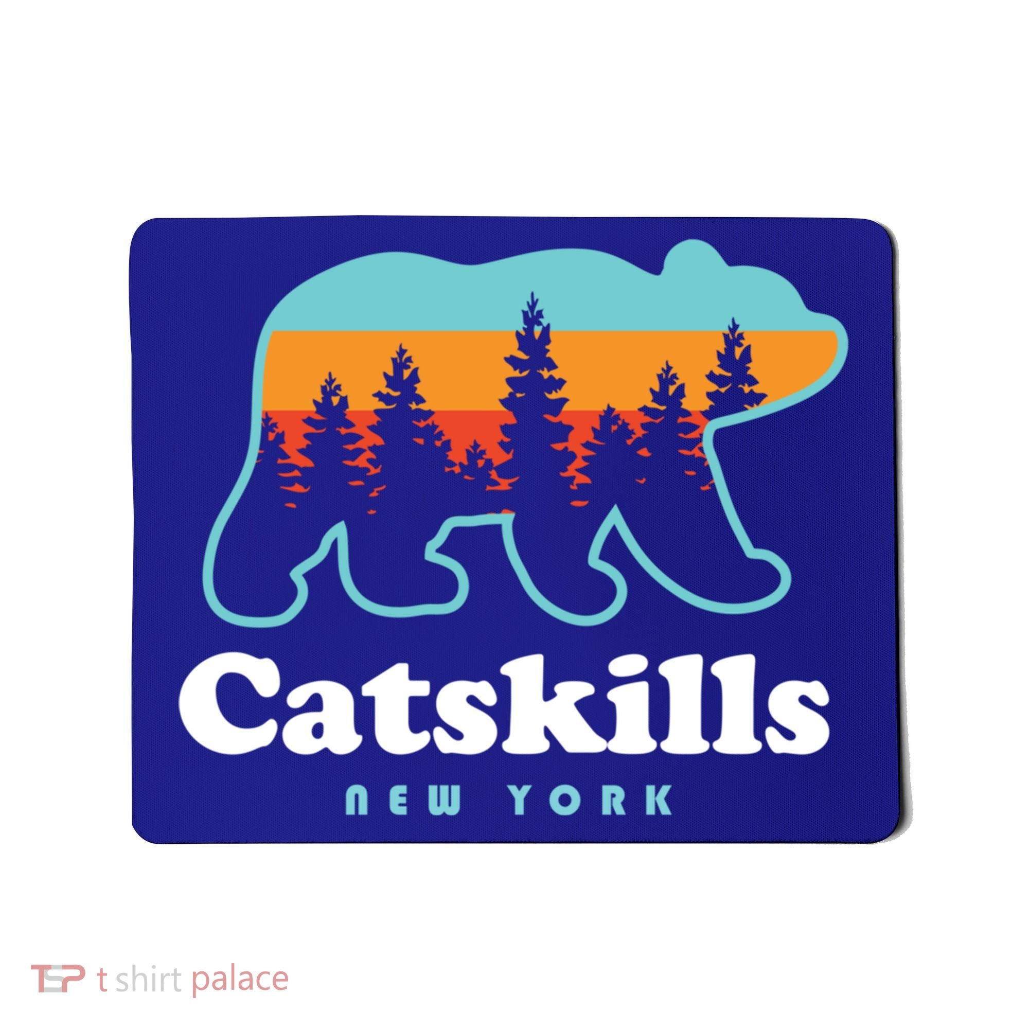 Catskills Ny Bear Mountains Camping Hiking New York Gift Mousepad