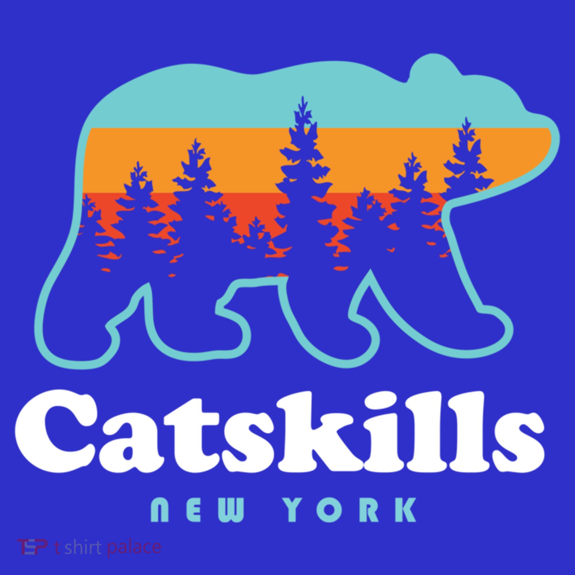Catskills Ny Bear Mountains Camping Hiking New York Gift Women's Tank Top