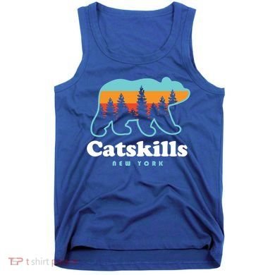 Catskills Ny Bear Mountains Camping Hiking New York Gift Tank Top