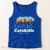 Catskills Ny Bear Mountains Camping Hiking New York Gift Tank Top thumb 2