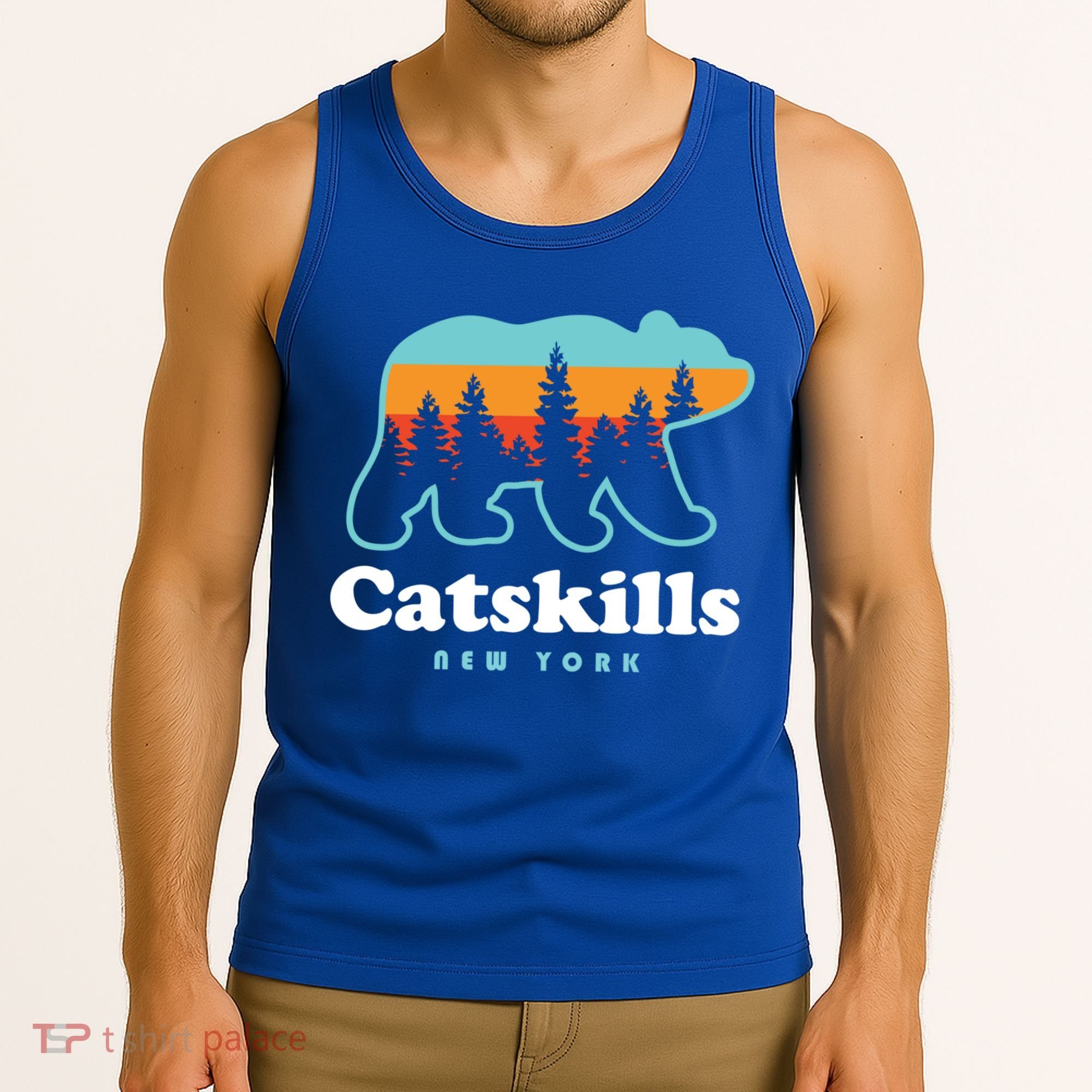 Catskills Ny Bear Mountains Camping Hiking New York Gift Tank Top