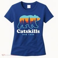 Catskills Ny Bear Mountains Camping Hiking New York Gift Women's T-Shirt thumb 0