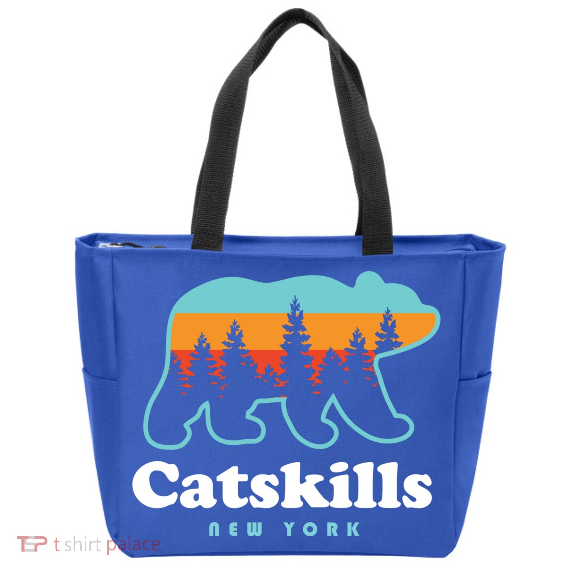 Catskills Ny Bear Mountains Camping Hiking New York Gift Tote Bag