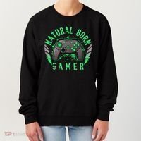 Cool Natural Born Gamer Women's Sweatshirt thumb 0