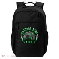 Cool Natural Born Gamer Backpack thumb 0
