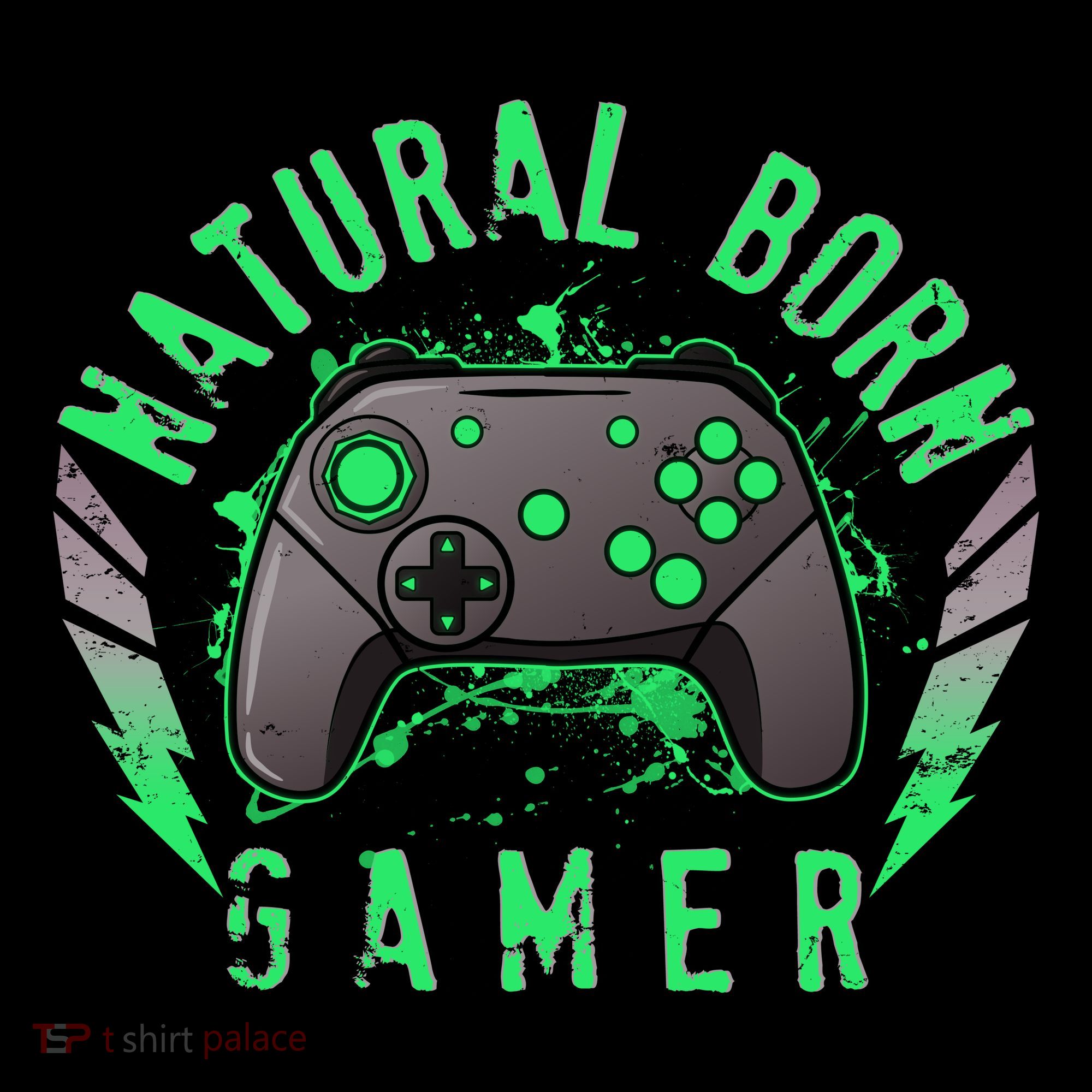 Cool Natural Born Gamer Bucket Hat
