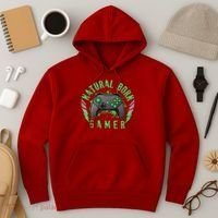 Cool Natural Born Gamer Hoodie thumb 3