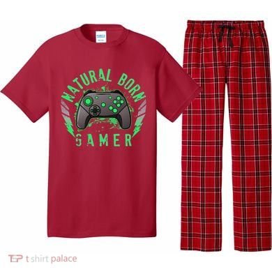 Cool Natural Born Gamer Pajama Set