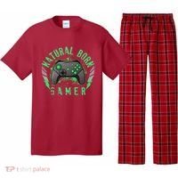 Cool Natural Born Gamer Pajama Set thumb 0