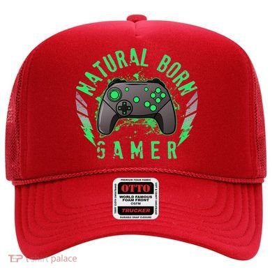 Cool Natural Born Gamer Hat