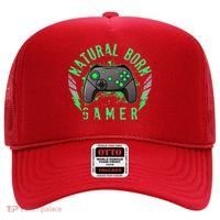 Cool Natural Born Gamer Hat thumb 0