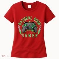 Cool Natural Born Gamer Women's T-Shirt thumb 0
