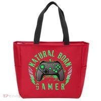 Cool Natural Born Gamer Tote Bag thumb 0