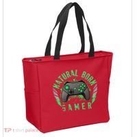 Cool Natural Born Gamer Tote Bag thumb 2